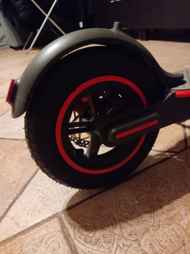 Red wheels 10 inches for Xiaomi M365 - Red photo review