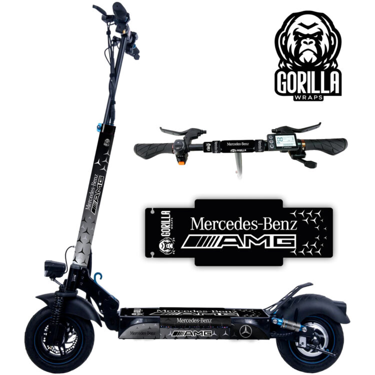 Vinyl + non-slip base for Smartgyro Rockway, Speedway and Crossover - Mercedes AMG  [Gorilla]