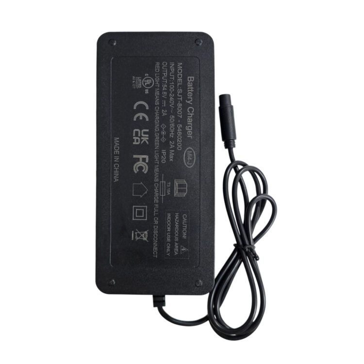 Cargador 54,6V 2A Smartgyro Crossover Dual Max 2 / Cecotec Bongo Y65