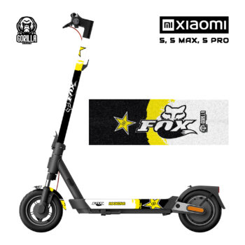 Vinilo Fox Rockstar para Xiaomi 5 / 5 PRO / 5 MAX / 4 PRO 2 GEN + Base antideslizante